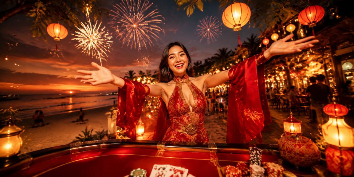 Người chơi Baccarat trong không khí chợ đêm Đà Nẵng về khuya