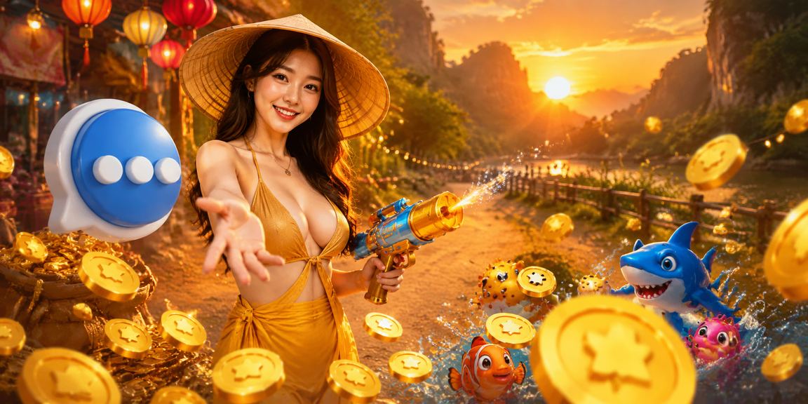 Người chơi game cá cược tại khu chợ đêm Ninh Bình với ánh đèn lung linh